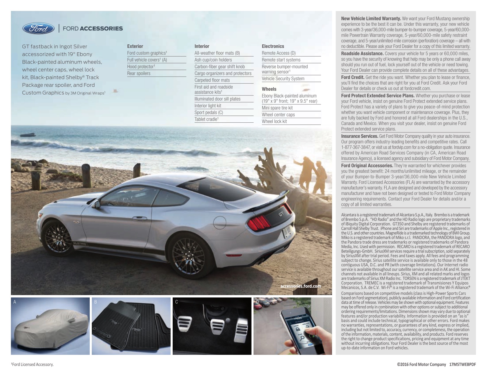 2017 Ford Mustang Brochure Page 15